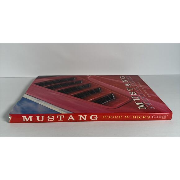 Mustang by Roger Hicks (1991, Hardcover) FORD MUSTSTANG Book 1st Edition - Picture 3 of 11